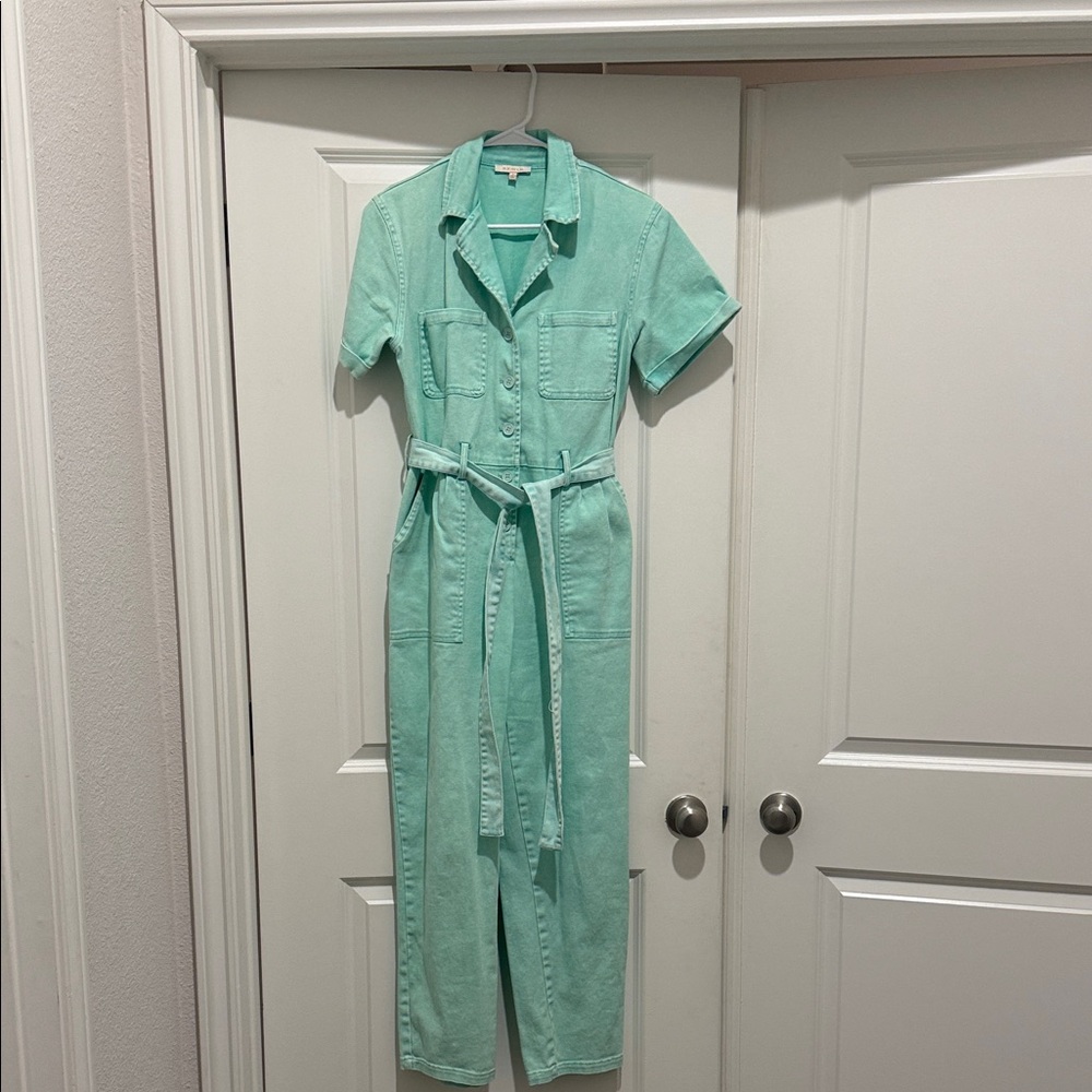 Mint Green Jumpsuit